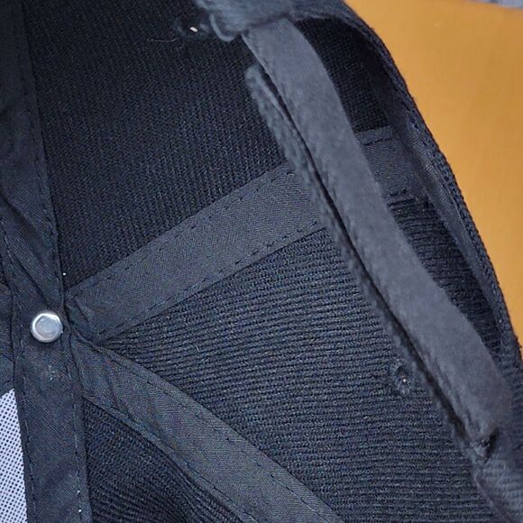 Embroidered Shut Up & Fish Fishing Hat Black Adjustable Hook & Loop Trucker Cap - Picture 16 of 16